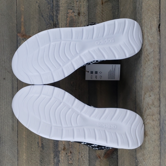 adidas Cloudfoam Pure 2.0 Leopard Print Black/White - Picture 6 of 10